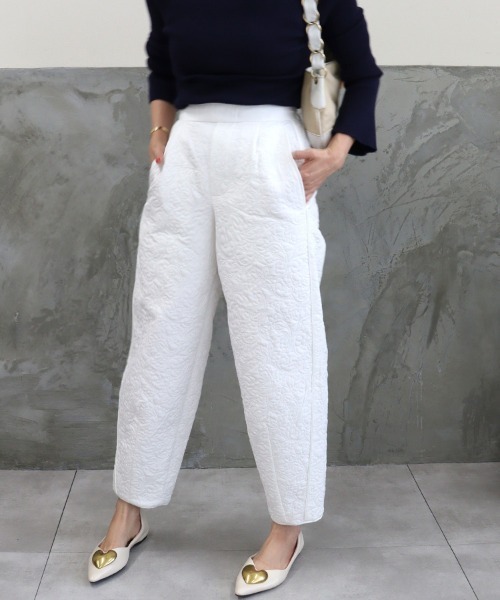 セール】フラワーキルティングパンツ（その他パンツ）｜DONOBAN