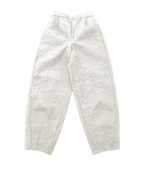 DONOBAN（ドノバン）の「フラワーキルティングパンツ（その他パンツ・レディース・ホワイト/ブラック・SHORT/LONG）」の17枚目の写真