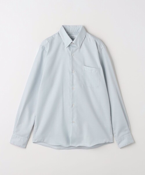 green label relaxing(グリーンレーベルリラクシング)の「エブリット コットンオックス ムジ スナップ ボタンダウン ドレスシャツ -イージーアイロン-(シャツ/ブラウス・メンズ・ライトグレー/ベージュ/コバルトブルー・L/S/M/XL)」の21枚目の写真