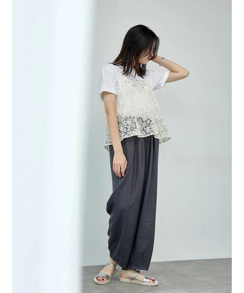 Nala リネンライクバルーンパンツ　S 新品未使用】 Nala リネンライクバルーンパンツ ブラック S