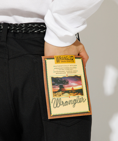 Wrangler（ラングラー）の「【Wrangler / ラングラー】WRANCHER DRESS/ランチャー フレアードレスパンツ（スラックス・メンズ・ブラック/グレー・S/XL/L/M）」の11枚目の写真