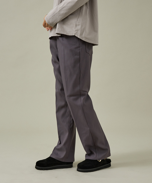 Wrangler（ラングラー）の「【Wrangler / ラングラー】WRANCHER DRESS/ランチャー フレアードレスパンツ（スラックス・メンズ・ブラック/グレー・S/XL/L/M）」の4枚目の写真