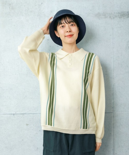 PAR ICI（パーリッシィ）の「フェルト刺繍ハット（ハット・レディース・ネイビー・FREE）」の3枚目の写真