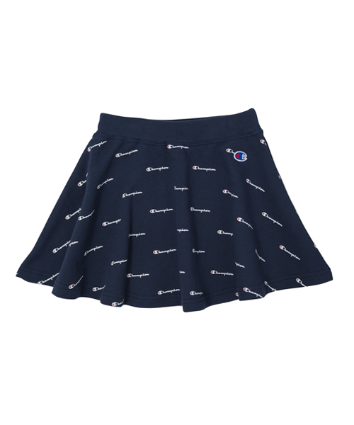 X-girl Stages（エックスガールステージス）の「Champion/SWEAT SKIRT(4T～7T)（スカート・キッズ・アッシュ/ピンク/ネイビー・4T/5T/6T/7T）」の8枚目の写真