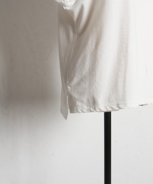 tocco closet(トッコ クローゼット)の「【ZOZO限定】レーススリーブノースリーブカットソー(Tシャツ/カットソー・レディース・レッド/カーキ/ブラック/オフホワイト・M)」の5枚目の写真