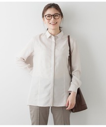 NEWYORKER（ニューヨーカー）の「シャインフロークロス 切り替えシャツ（シャツ/ブラウス）」