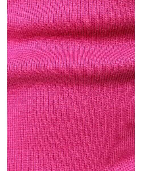 EVRIS（エヴリス）の「【WEB限定】バックオープンリブトップス（Tシャツ/カットソー・レディース・ホワイト/ピンク/モカ/ブラック・FREE）」の21枚目の写真