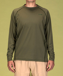phenix OUTDOOR(フェニックスアウトドア) メンズ クルーネック インナー長袖Tシャツ ロングTシャツ (吸水速乾 / 通気性)