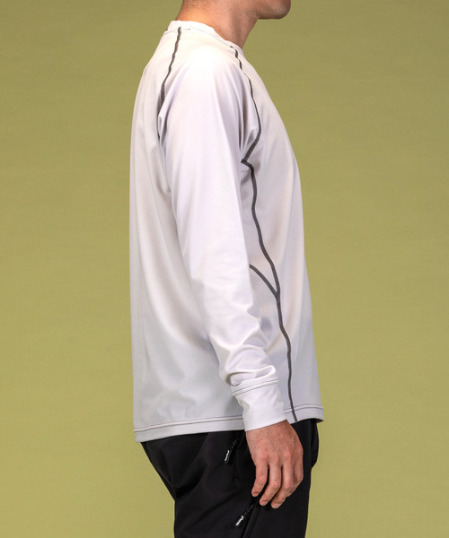 phenix OUTDOOR(フェニックスアウトドア)クルーネック長袖Tシャツ/メンズTシャツ/速乾/ストレッチ/快適/抗菌/防臭/ティーシャツ/インナー（Tシャツ/カットソー）｜phenix outdoor（フェニックスアウトドア）