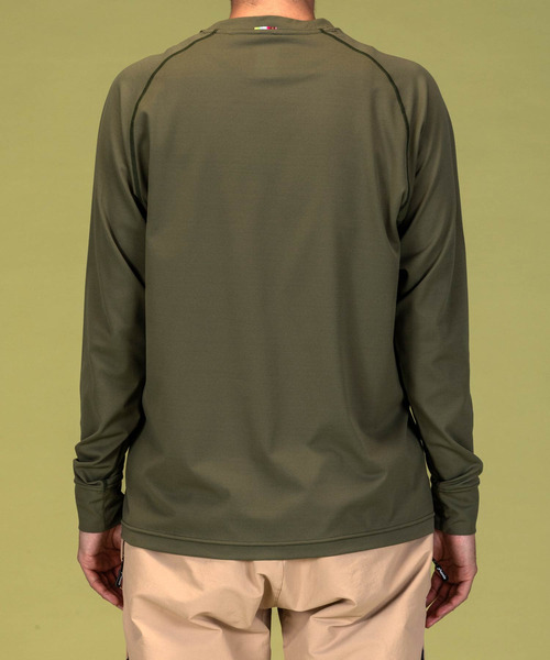 phenix OUTDOOR(フェニックスアウトドア)クルーネック長袖Tシャツ/メンズTシャツ/速乾/ストレッチ/快適/抗菌/防臭/ティーシャツ/インナー（Tシャツ/カットソー）｜phenix outdoor（フェニックスアウトドア）