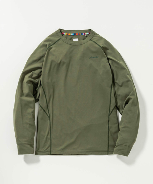 phenix OUTDOOR(フェニックスアウトドア)クルーネック長袖Tシャツ/メンズTシャツ/速乾/ストレッチ/快適/抗菌/防臭/ティーシャツ/インナー（Tシャツ/カットソー）｜phenix outdoor（フェニックスアウトドア）