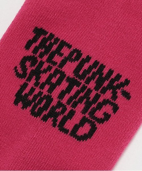 X-girl Stages（エックスガールステージス）の「カラフルロゴソックス（ソックス/靴下・キッズ・ホワイト/ピンク/ブラック・13-15cm/15-17cm/17-19cm/19-21cm）」の7枚目の写真