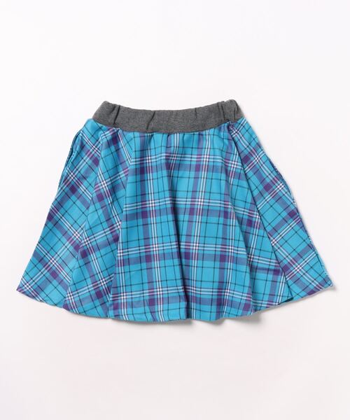 maarook（マルーク）の「タータンチェックサーキュラースカート（スカート・キッズ・ブルー・140cm/150cm）」の8枚目の写真