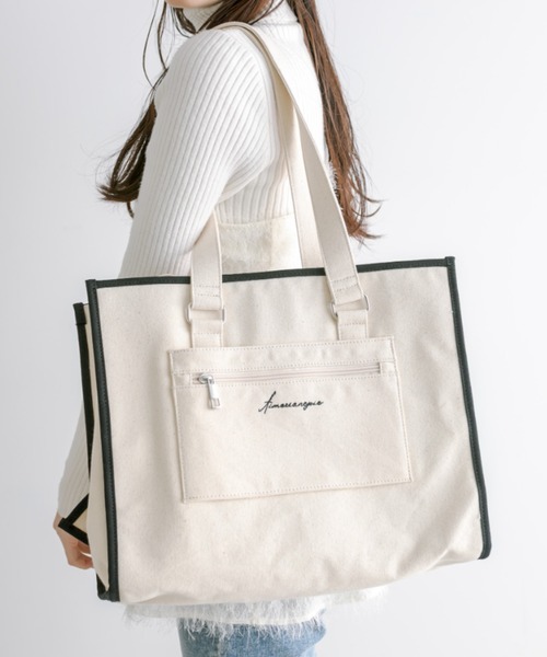 OLIVE des OLIVE(オリーブデオリーブ)の「【推し活対応◎/WEB限定】Aimerianejoie リボンキャリーオントート(トートバッグ・レディース・ピンク/アイボリー/ブラック・FREE)」の12枚目の写真