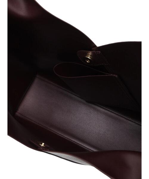 Te chichi（テチチ）の「スクエアトートバッグ（ハンドバッグ・レディース・ブラック/オフホワイト/プラム/グレー・F）」の15枚目の写真