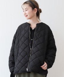 軽ポカリバーシブルキルティングコート