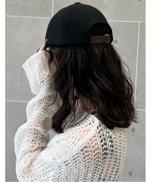 Re:EDIT（リエディ）の「[新色追加]フェルトキャップ（キャップ・レディース・ブラック/グレー/ブラウン・FREE）」の10枚目の写真