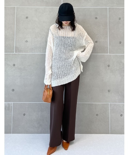 Re:EDIT（リエディ）の「[新色追加]フェルトキャップ（キャップ・レディース・ブラック/グレー/ブラウン・FREE）」の5枚目の写真