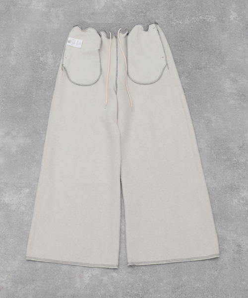 SEEALL（シーオール）の「【SEEALL / シーオール】BUGGY SWEAT PANTS