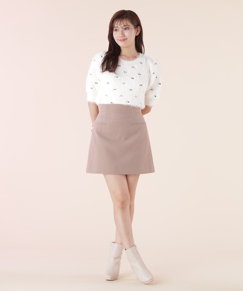 【セール】◇ハイウエストミニスカート（スカート）｜JILL by JILL STUART（ジルバイジルスチュアート）