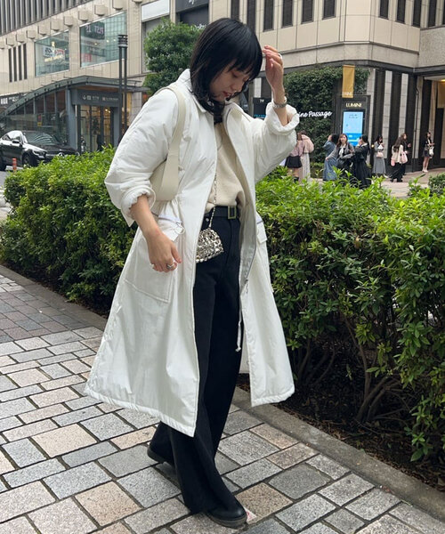 SHENERY シーナリー 中綿ロングコート SHENERY（シーナリー）の「【2サイズ展開/軽くて暖かい】中綿