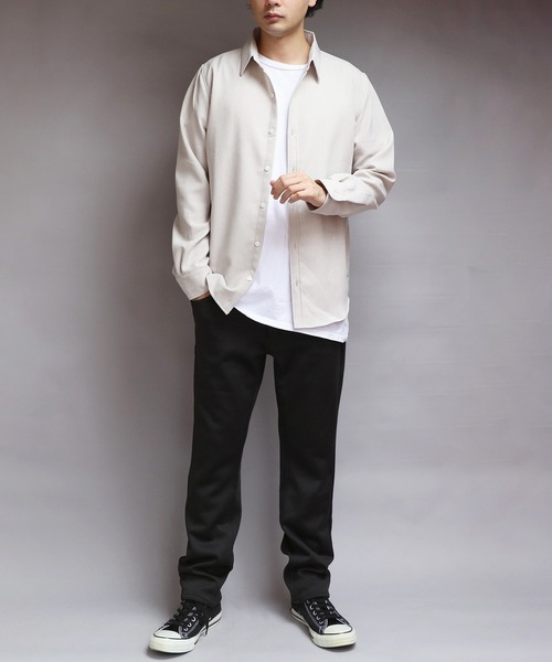 ８(eight)（エイト）の「日本製接触冷感レギュラーカラーシャツ（シャツ/ブラウス・メンズ・グレー系その他/ブルー/ネイビー/ホワイト・MEDIUM/X-LARGE/LARGE）」の18枚目の写真