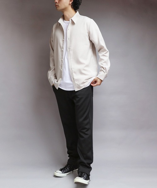 ８(eight)（エイト）の「日本製接触冷感レギュラーカラーシャツ（シャツ/ブラウス・メンズ・グレー系その他/ブルー/ネイビー/ホワイト・MEDIUM/X-LARGE/LARGE）」の20枚目の写真