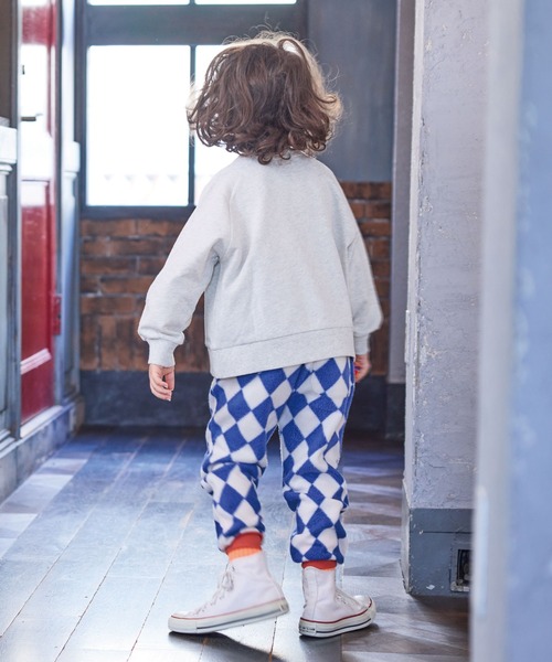 Life Support Products（ライフサポートプロダクツ）の「スウェード裏毛ラグランカレッジトレーナー（スウェット・キッズ・ネイビー/オフホワイト/杢グレー/グリーン/ワインレッド/ベージュ・120/110/100/130/90/80/150/140/95）」の11枚目の写真