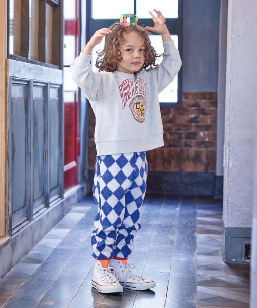 Life Support Products（ライフサポートプロダクツ）の「スウェード裏毛ラグランカレッジトレーナー（スウェット・キッズ・ネイビー/オフホワイト/杢グレー/グリーン/ワインレッド/ベージュ・120/110/100/130/90/80/150/140/95）」の8枚目の写真