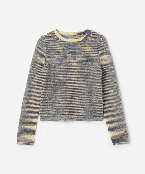 Bshop（ビショップ）の「RYE TENDER | 長袖ニットプルオーバー WOMEN（ニット/セーター・レディース・イエロー/ブルー系その他/ピンク・0）」の2枚目の写真