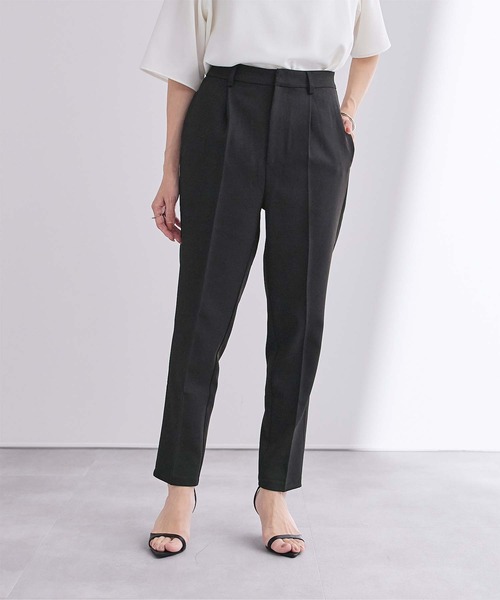 1タックセンタープレステーパードパンツ(その他パンツ)|ur's(ユアーズ) 1タックセンタープレステーパードパンツ(その他パンツ)|ur's(ユアーズ)