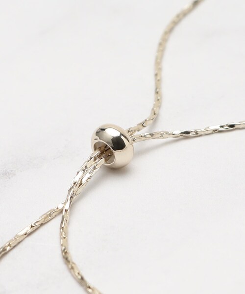 SHOO・LA・RUE（シューラルー）の「◆キラキラハートスライドネックレス（ネックレス・レディース・ピンクゴールド/シルバー/ゴールド/シルバー系その他・00）」の7枚目の写真