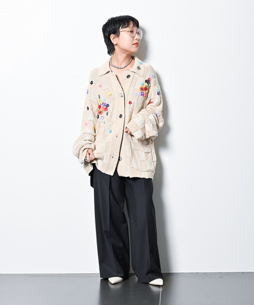 CITYSHOP（シティーショップ）の「YANYAN PLAITED CHECK OVERSIZED