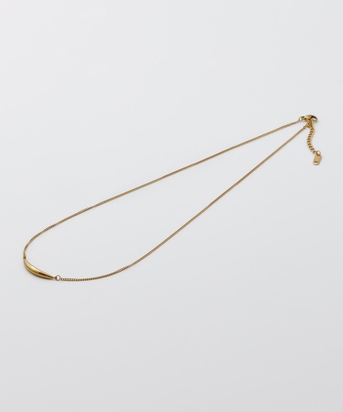 ciite' surgical stainless(シーテサージカルステンレス)の「【 金属アレルギー対応 】クレセント ムーン チェーンネックレス サージカルステンレス(ネックレス・レディース・シルバー/ゴールド・S/M/L)」の8枚目の写真