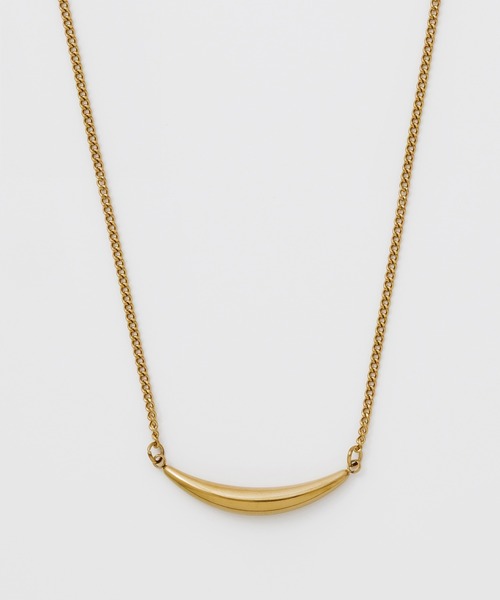 ciite' surgical stainless(シーテサージカルステンレス)の「【 金属アレルギー対応 】クレセント ムーン チェーンネックレス サージカルステンレス(ネックレス・レディース・シルバー/ゴールド・S/M/L)」の7枚目の写真