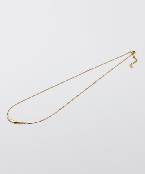 ciite' surgical stainless(シーテサージカルステンレス)の「【 金属アレルギー対応 】クレセント ムーン チェーンネックレス サージカルステンレス(ネックレス・レディース・シルバー/ゴールド・S/M/L)」の11枚目の写真