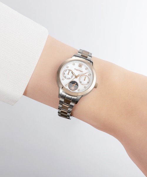 ANGEL HEART（エンジェルハート）の「2024秋冬新作 Angel Heart/エンジェルハート イノセントタイム 腕時計 AHT-IT30PS レディース（アナログ腕時計・レディース・ホワイト・FREE）」の2枚目の写真