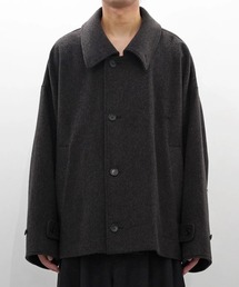 ジャケット・アウター VOAAOV polyester melton short blouson VOAAOV ジャケット