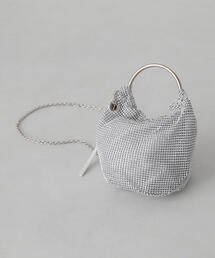 ◇【美人百花掲載】キラキラリングハンドルバッグ