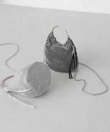 NATURAL BEAUTY BASIC | ◇【美人百花12月号掲載】キラキラリングハンドルバッグ(ハンドバッグ)