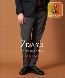 ◆7DAYSパンツWARM ver ビジネス対応／ストレッチ／裏起毛