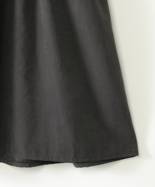 ikka（イッカ）の「フクレジャガードドッキングワンピース（120~160cm）（ジャンパースカート・キッズ・ブラック/オリーブ・120/130/140/150/160）」の9枚目の写真