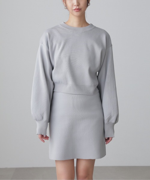 セール】◇スポンディッシュニットセットアップ（ワンピース）｜FREE'S