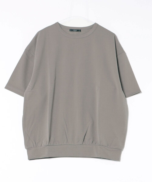 ARCHIVER(アーカイバ)の「【Bl】【Bling Leads】梨地 オーバーサイズクルーネックTシャツ(Tシャツ/カットソー・メンズ・グレイッシュベージュ/チャコールグレー/オフホワイト・MEDIUM/LARGE)」の7枚目の写真