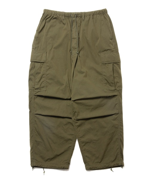 COOTIE PRODUCTIONS（クーティープロダクションズ）の「N/C Weather Cargo Easy Pants（カーゴパンツ・メンズ・オリーブ/ブラック・LARGE/MEDIUM/X-LARGE）」の2枚目の写真