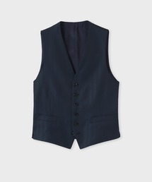 【タグ付き】PAUL SMITH ストライプ スーツベスト 花柄 未使用級 コントラストストライプ 2ボタンスーツ / 253003 1439S（スーツ