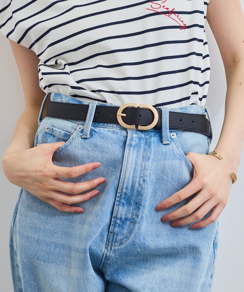 セール】28mm幅ダブルDバックルベルト（ベルト）｜VIS（ビス）の