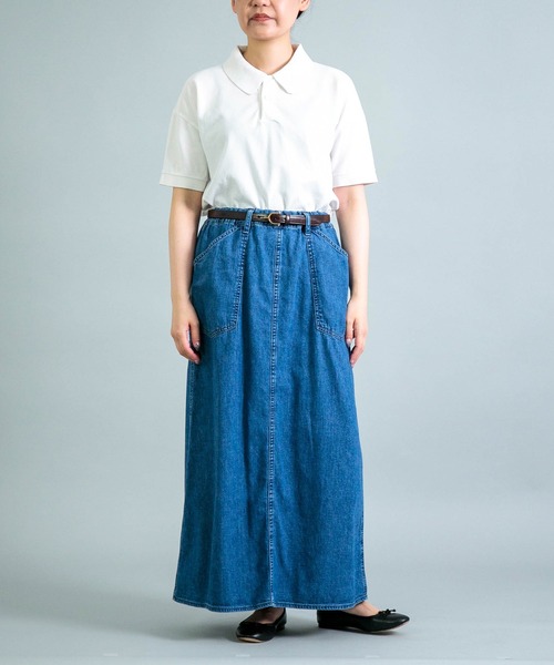 ポロシャツ ポロ 「OMNIGOD womens / オムニゴッド」 ギザコットンカノコ ショートスリーブポロシャツ レディース OMNIGOD womens / オムニゴッド] ギザコットンカノコ ショート