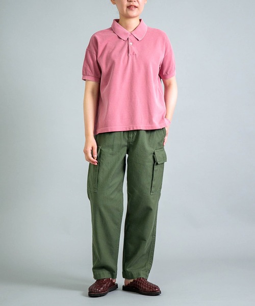OMNIGOD womens / オムニゴッド] ギザコットンカノコ ショート