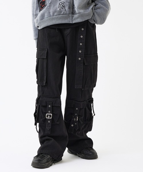 ESSAY gothic pants カーゴパンツ Amazon.com: HeiBai Xiong Women Rock Goth Jeans Hip Hop Punk